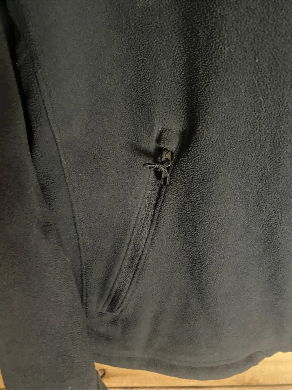 The North Face gray Full-Zip Fleece Jacket with Logo size large men’s
